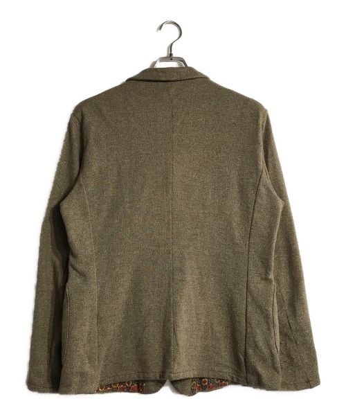 KAPITAL（キャピタル）KAPITAL (キャピタル) ヘリンボン裏毛ホーボージャケット ベージュ サイズ:2の古着・服飾アイテム