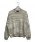 STUDIO NICHOLSON（スタジオ ニコルソン）の古着「テクスチャーストライプセーター」｜グレー