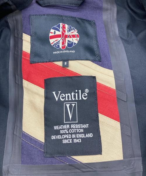 pretty green（プリティーグリーン）pretty green (プリティーグリーン) ベンタイルジャケット ブラック サイズ:2の古着・服飾アイテム