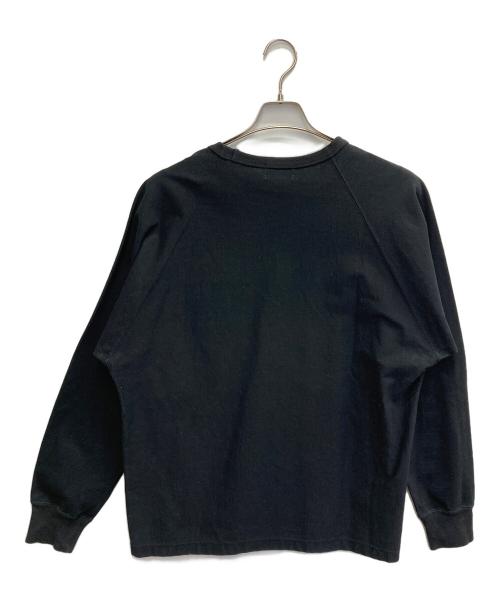 ATELIER BETON（アトリエベトン）ATELIER BETON (アトリエベトン) ステッチカットソー ブラック サイズ:4の古着・服飾アイテム