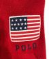 中古・古着 POLO SPORT (ポロスポーツ) 90sハーフジップフリースパーカー レッド サイズ:M：7000円
