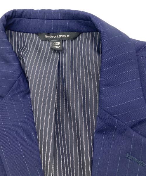 BANANA REPUBLIC（バナナリパブリック）BANANA REPUBLIC (バナナリパブリック) テーラードジャケット ネイビー サイズ:42Ｒの古着・服飾アイテム