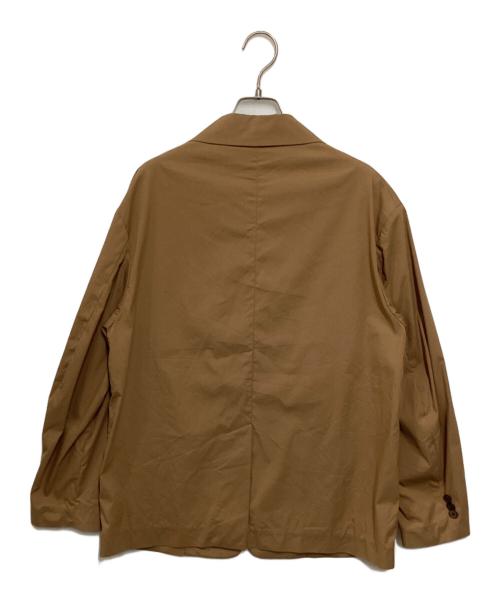 TOMORROW LAND（トゥモローランド）TOMORROW LAND (トゥモローランド) コットンナイロンポリウレタン シングル3Bジャケット ベージュ サイズ:XSの古着・服飾アイテム