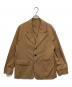 TOMORROW LAND（トゥモローランド）の古着「コットンナイロンポリウレタン シングル3Bジャケット」｜ベージュ