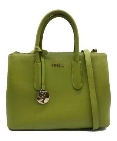 【未使用】FURLA COS 2wayバッグ 中古・古着通販】FURLA (フルラ) 2WAYバッグ パイソン柄