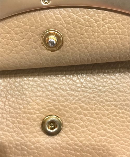 SEE BY CHLOE（シーバイクロエ）SEE BY CHLOE (シーバイクロエ) LIZZIE 三つ折り財布 ベージュの古着・服飾アイテム