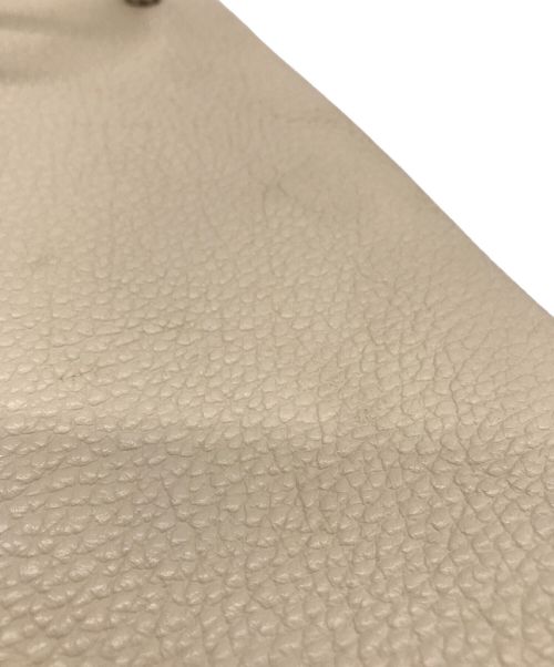 Aeta（アエタ）AETA (アエタ) カウレザーショルダートートバッグXS アイボリーの古着・服飾アイテム