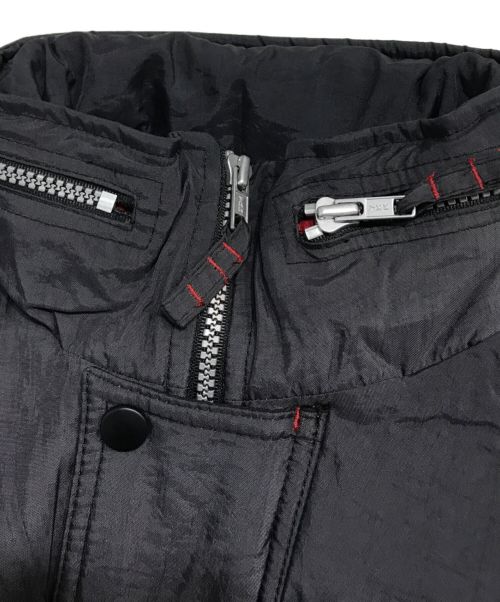 NIKE（ナイキ）NIKE (ナイキ) バックロゴ中綿ベンチコート ブラック サイズ:Mの古着・服飾アイテム