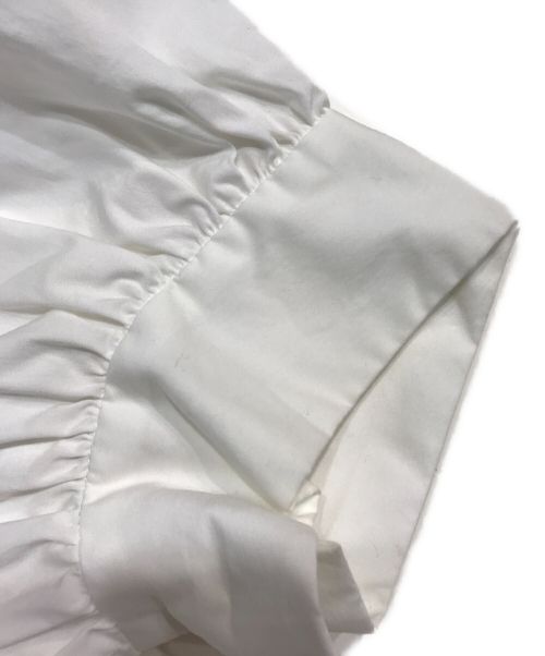 CELFORD（セルフォード）CELFORD (セルフォード) バックリボン刺繍ワンピース オフホワイト サイズ:Mの古着・服飾アイテム