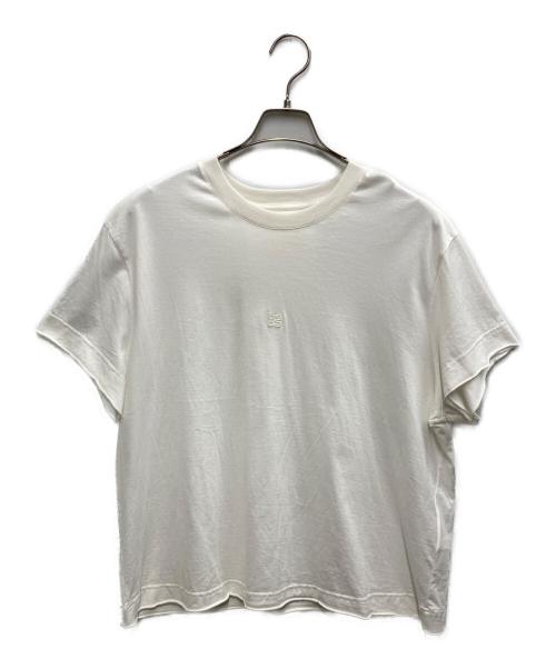GIVENCHY（ジバンシィ）GIVENCHY (ジバンシィ) オーバーサイズジャージーTシャツ/Oversized Jersey T-shirt ホワイト サイズ:Lの古着・服飾アイテム