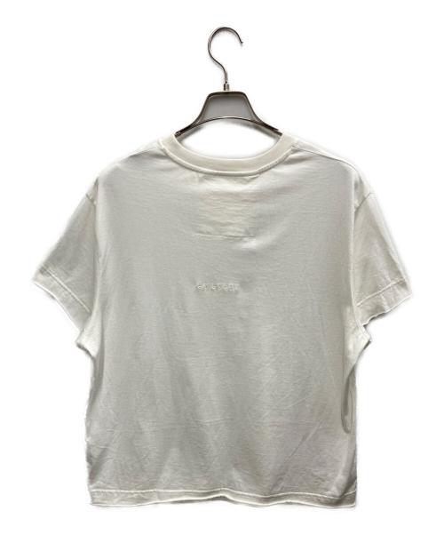 GIVENCHY（ジバンシィ）GIVENCHY (ジバンシィ) オーバーサイズジャージーTシャツ/Oversized Jersey T-shirt ホワイト サイズ:Lの古着・服飾アイテム