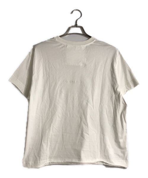 GIVENCHY（ジバンシィ）GIVENCHY (ジバンシィ) オーバーサイズジャージーTシャツ ホワイト サイズ:Lの古着・服飾アイテム