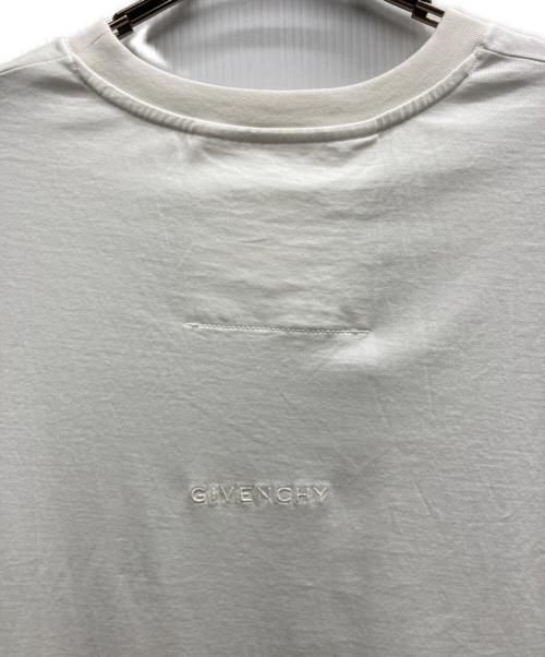 GIVENCHY（ジバンシィ）GIVENCHY (ジバンシィ) オーバーサイズジャージーTシャツ/Oversized Jersey T-shirt ホワイト サイズ:Lの古着・服飾アイテム