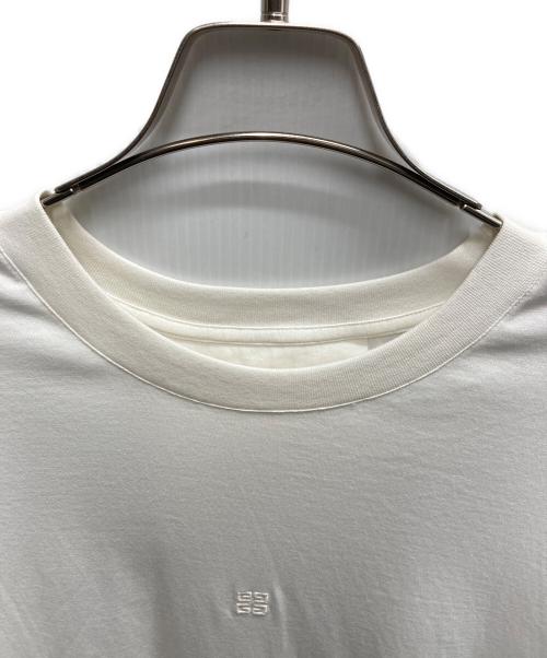 GIVENCHY（ジバンシィ）GIVENCHY (ジバンシィ) オーバーサイズジャージーTシャツ/Oversized Jersey T-shirt ホワイト サイズ:Lの古着・服飾アイテム