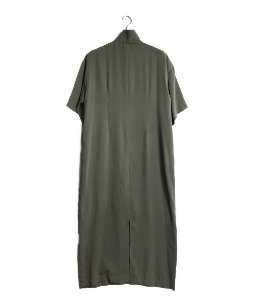 CLANE（クラネ）CLANE (クラネ) ハーフ ジップ ミリタリー ワンピース カーキ サイズ:2の古着・服飾アイテム