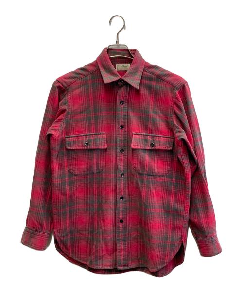L.L.Bean（エルエルビーン）L.L.Bean (エルエルビーン) シャモアクロ/チェックシャツ レッド サイズ:Sの古着・服飾アイテム