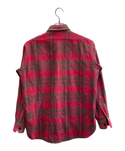 L.L.Bean（エルエルビーン）L.L.Bean (エルエルビーン) シャモアクロ/チェックシャツ レッド サイズ:Sの古着・服飾アイテム