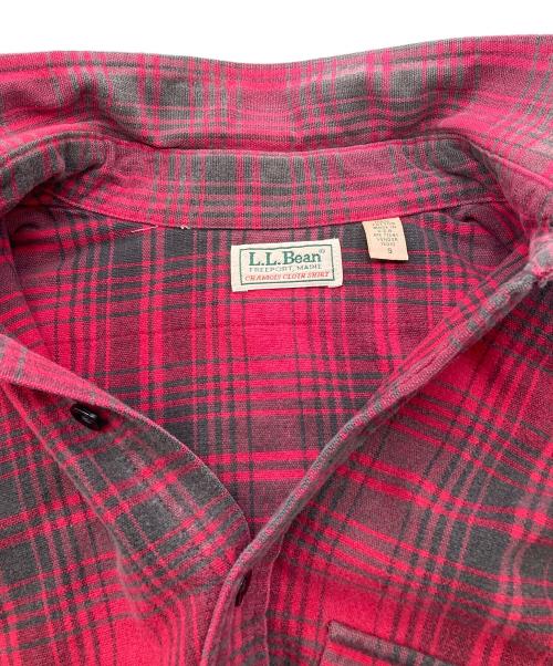 L.L.Bean（エルエルビーン）L.L.Bean (エルエルビーン) シャモアクロ/チェックシャツ レッド サイズ:Sの古着・服飾アイテム