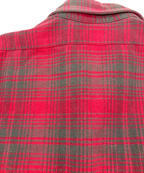 L.L.Bean（エルエルビーン）L.L.Bean (エルエルビーン) シャモアクロ/チェックシャツ レッド サイズ:Sの古着・服飾アイテム