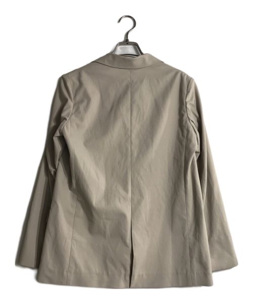 PLST（プラステ）PLST (プラステ) リネンブレンドダブルジャケット ベージュ サイズ:Mの古着・服飾アイテム