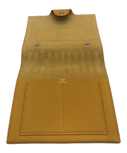 HERMES（エルメス）HERMES (エルメス) ユリス ネオ PM 手帳カバー イエローの古着・服飾アイテム
