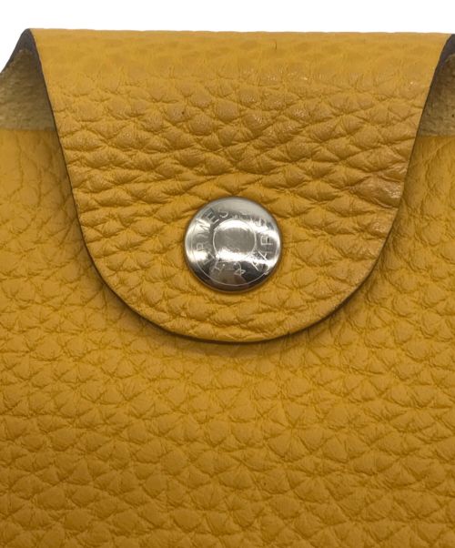 HERMES（エルメス）HERMES (エルメス) ユリス ネオ PM 手帳カバー イエローの古着・服飾アイテム