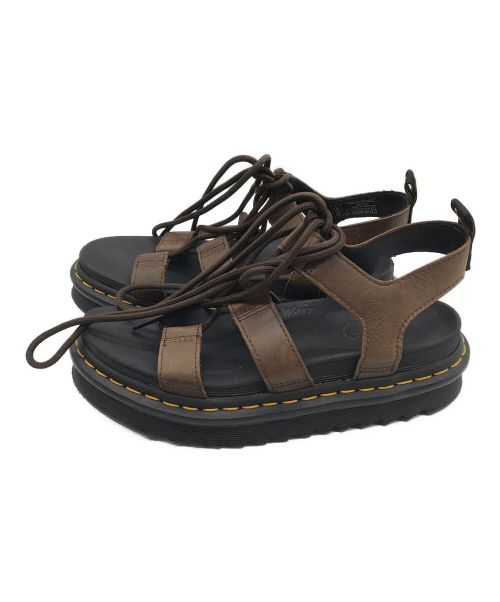 Dr.Martens（ドクターマーチン）Dr.Martens (ドクターマーチン) NARTILLA ブラウン サイズ:24cm（UK5）の古着・服飾アイテム