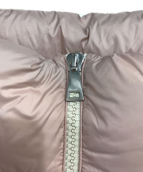MONCLER（モンクレール）MONCLER (モンクレール) ANTERNE ショート ダウン ジャケット ピンクの古着・服飾アイテム