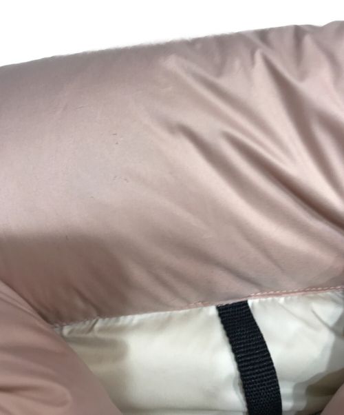 MONCLER（モンクレール）MONCLER (モンクレール) ANTERNE ショート ダウン ジャケット ピンクの古着・服飾アイテム
