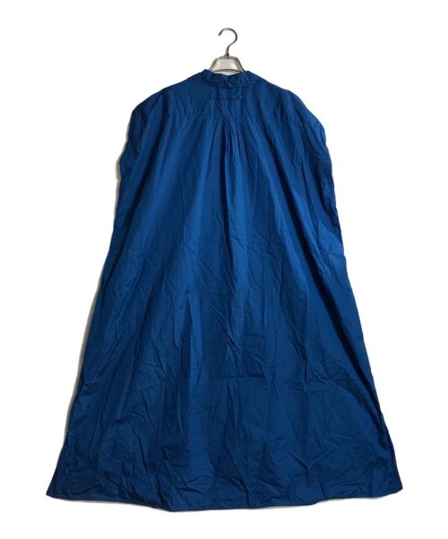 ticca（ティッカ）TICCA (ティッカ) フレンチスリーブシャツワンピース ブルー サイズ:Fの古着・服飾アイテム