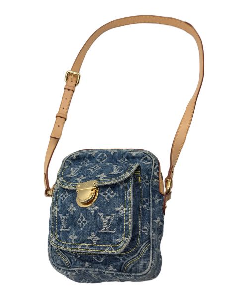 LOUIS VUITTON（ルイ ヴィトン）LOUIS VUITTON (ルイ ヴィトン) モノグラムデニム カメラバッグ/ショルダーバッグ インディゴの古着・服飾アイテム