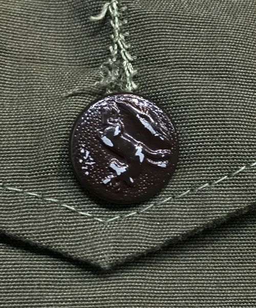 PHENIX（フェニックス）PHENIX (フェニックス) 動物ボタン フレンチワークハンティングジャケット カーキ サイズ:不明の古着・服飾アイテム