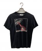 COACH×DISNEY×Keith Haringコーチ×ディズニー×キースヘリング）の古着「コラボ刺繍Tシャツ」｜ブラック