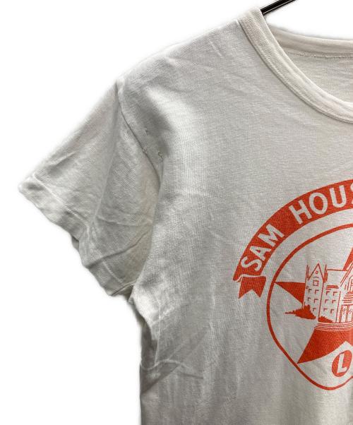 Champion（チャンピオン）Champion (チャンピオン) 60's SAM HOUSTON STATE Tシャツ ホワイト サイズ:44の古着・服飾アイテム