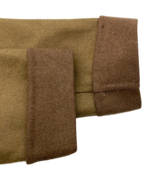 Yves Saint Laurent（イヴサンローラン）Yves Saint Laurent (イヴサンローラン) ウールナポレオンジャケット ブラウン サイズ:Mの古着・服飾アイテム