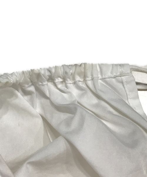 BALLSEY（ボールジィ）BALLSEY (ボールジィ) プロセスドコットン ギャザーブラウス ホワイト サイズ:Sの古着・服飾アイテム