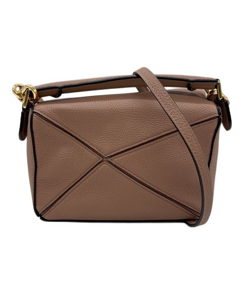 LOEWE（ロエベ）LOEWE (ロエベ) パズルバッグ ミニ/ショルダーバッグ ダークブラッシュピンクの古着・服飾アイテム