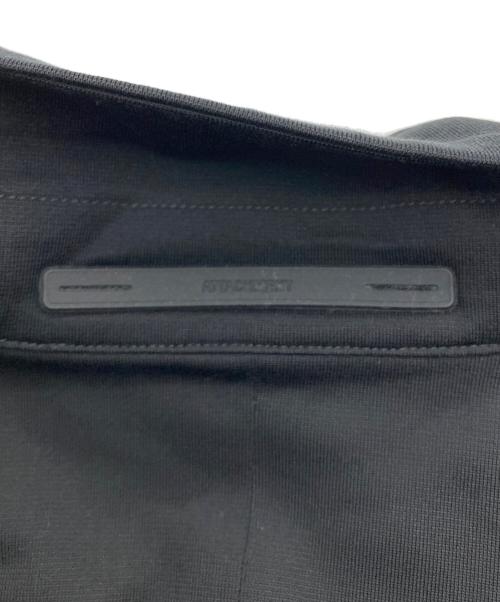 ATTACHMENT（アタッチメント）ATTACHMENT (アタッチメント) トリコット S/S ビッグポロ ブラック サイズ:4の古着・服飾アイテム