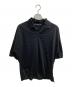 ATTACHMENT（アタッチメント）の古着「トリコット S/S ビッグポロ」｜ブラック