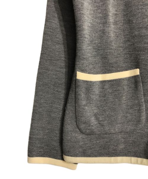 BROOKS BROTHERS（ブルックスブラザーズ）BROOKS BROTHERS (ブルックスブラザーズ) ニットブレザージャケット グレー サイズ:Mの古着・服飾アイテム