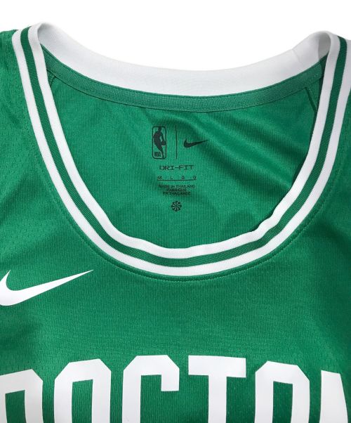 NIKE（ナイキ）NIKE (ナイキ) ボストン セルティックス アイコン エディション 2022/23タンクトップ グリーン サイズ:Lの古着・服飾アイテム
