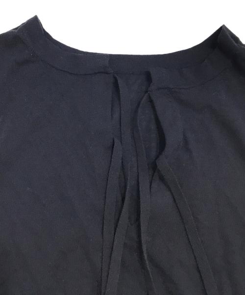 LOISIR（ロワズィール）LOISIR (ロワズィール) コットンワンピース ブラック サイズ:ＦＲＥＥ 未使用品の古着・服飾アイテム