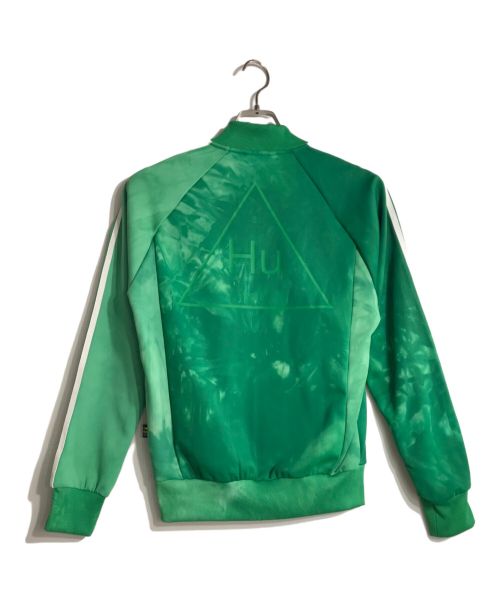 adidas（アディダス）adidas (アディダス) PHARRELL WILLIAMS (ファレルウィリアムス) コラボトラックジャケット グリーン サイズ:Sの古着・服飾アイテム