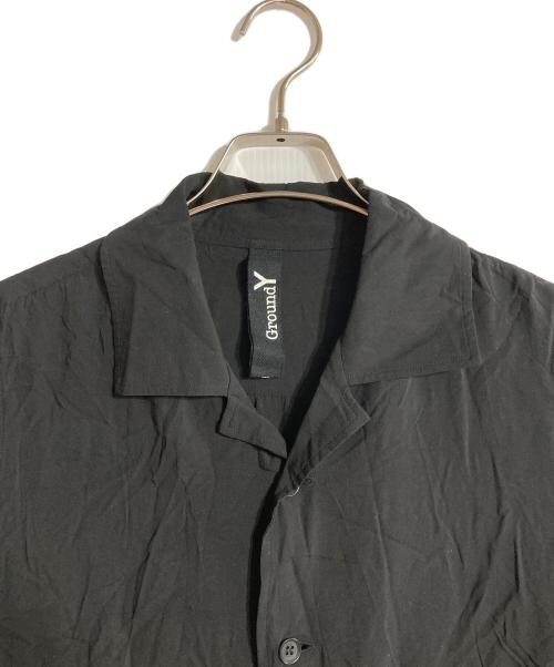 GROUND Y（グラウンドワイ）GROUND Y (グラウンドワイ) 半袖シャツ ブラック サイズ:3の古着・服飾アイテム