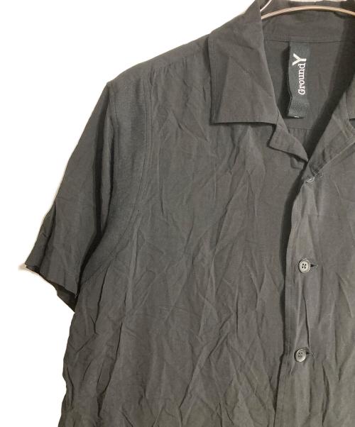 GROUND Y（グラウンドワイ）GROUND Y (グラウンドワイ) 半袖シャツ ブラック サイズ:3の古着・服飾アイテム