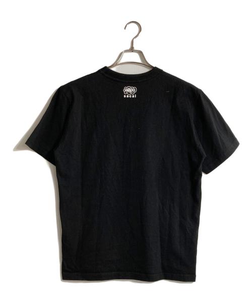 sacai（サカイ）sacai (サカイ) Eric Haze (エリックヘイズ) AS ONE T-Shirt ブラック サイズ:2の古着・服飾アイテム