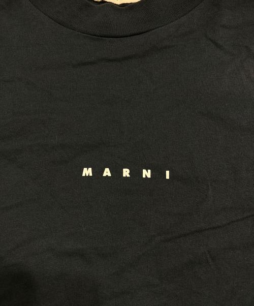 MARNI（マルニ）MARNI (マルニ) Marni ミニロゴTシャツ ネイビー サイズ:48の古着・服飾アイテム