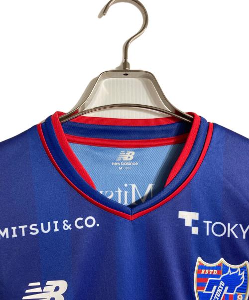 NEW BALANCE（ニューバランス）NEW BALANCE (ニューバランス) 2023 FC東京 25周年記念レプリカユニフォーム ブルー サイズ:Mの古着・服飾アイテム