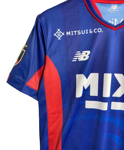 NEW BALANCE（ニューバランス）NEW BALANCE (ニューバランス) 2023 FC東京 25周年記念レプリカユニフォーム ブルー サイズ:Mの古着・服飾アイテム