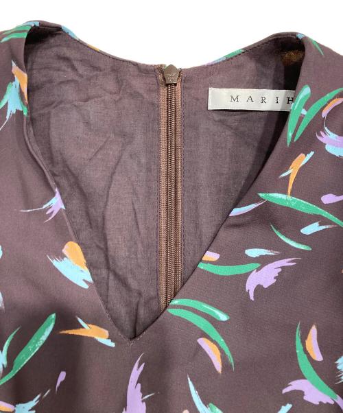 MARIHA（マリハ）MARIHA (マリハ) 夜のドレス ブラウン サイズ:Ｓの古着・服飾アイテム